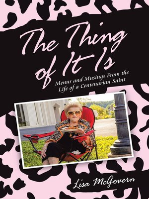 cover image of The Thing of It Is